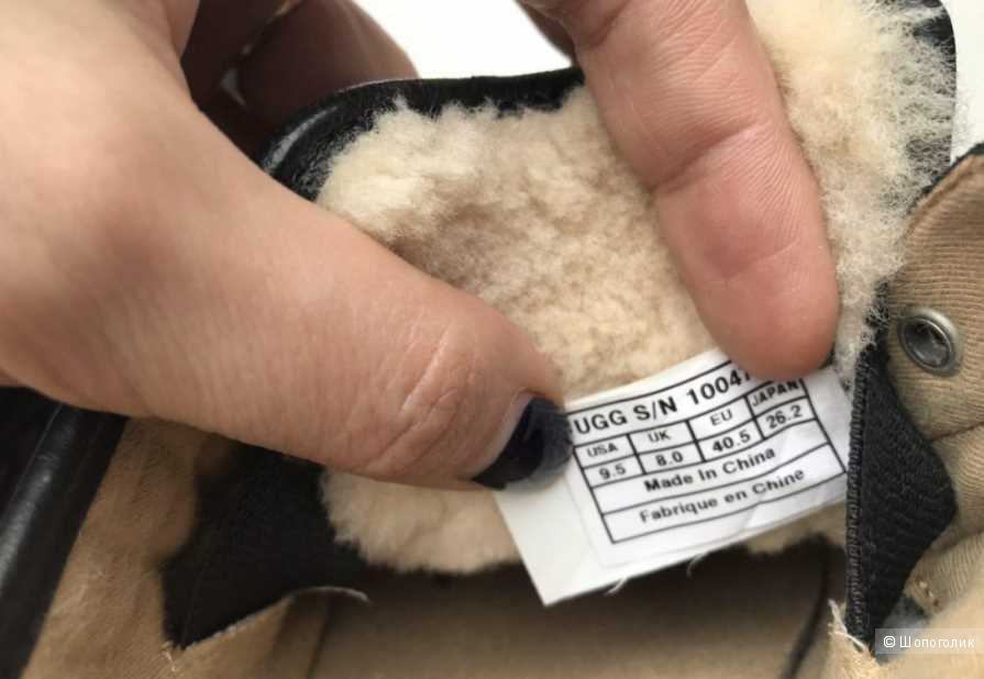 Кеды/ботинки UGG размер 9,5