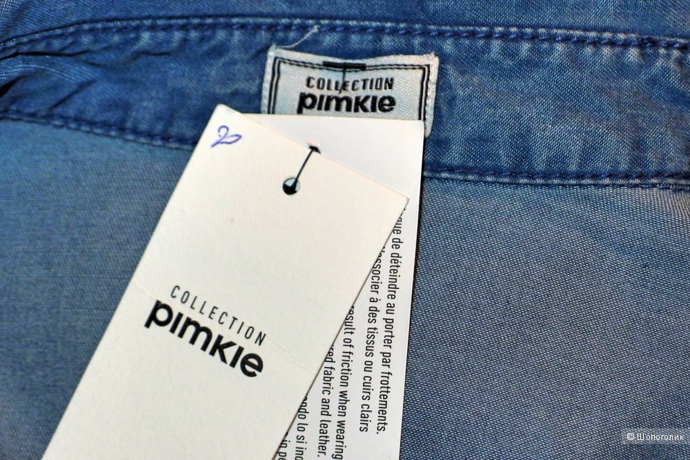 Джинсовая рубашка PIMKIE  размер S