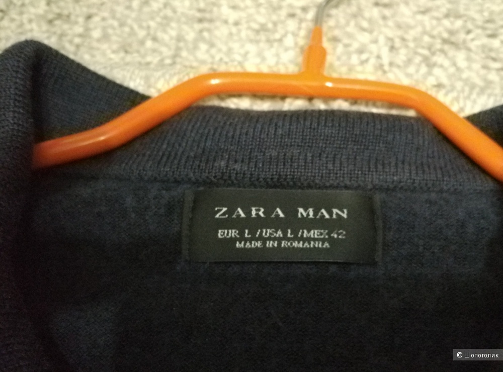 Поло с длинным рукавом мужское Zara, L