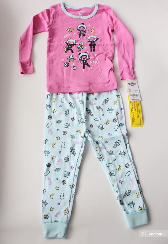 Детская пижама OshKosh B'gosh, размер 24м (81- 86 см)