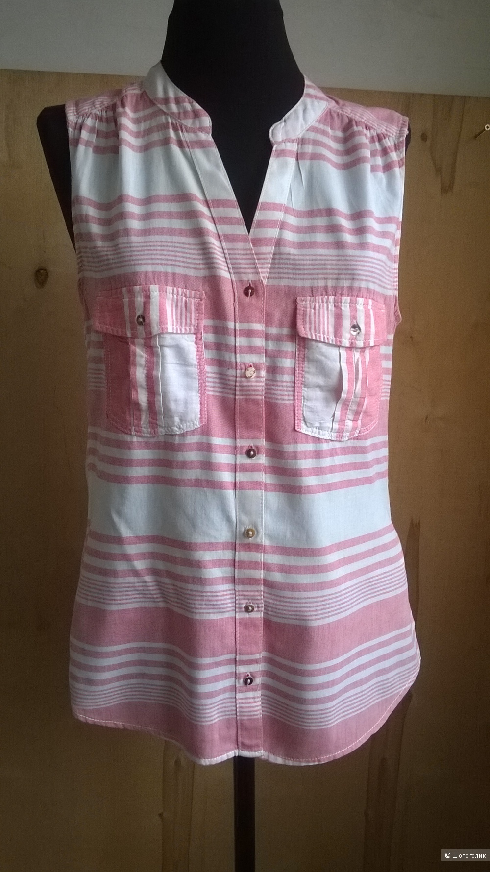 Блузка рубашка «H & M» р.38 ( на 44)