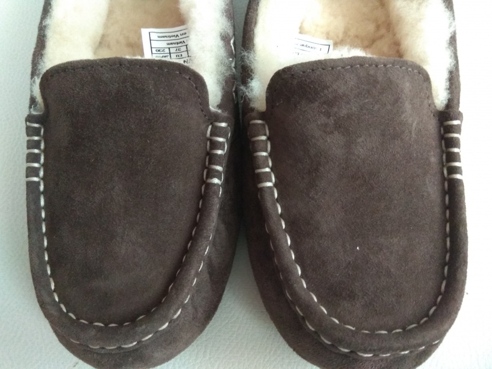 Мокасины UGG Ansley Chocolate, размер 37 = 24 см