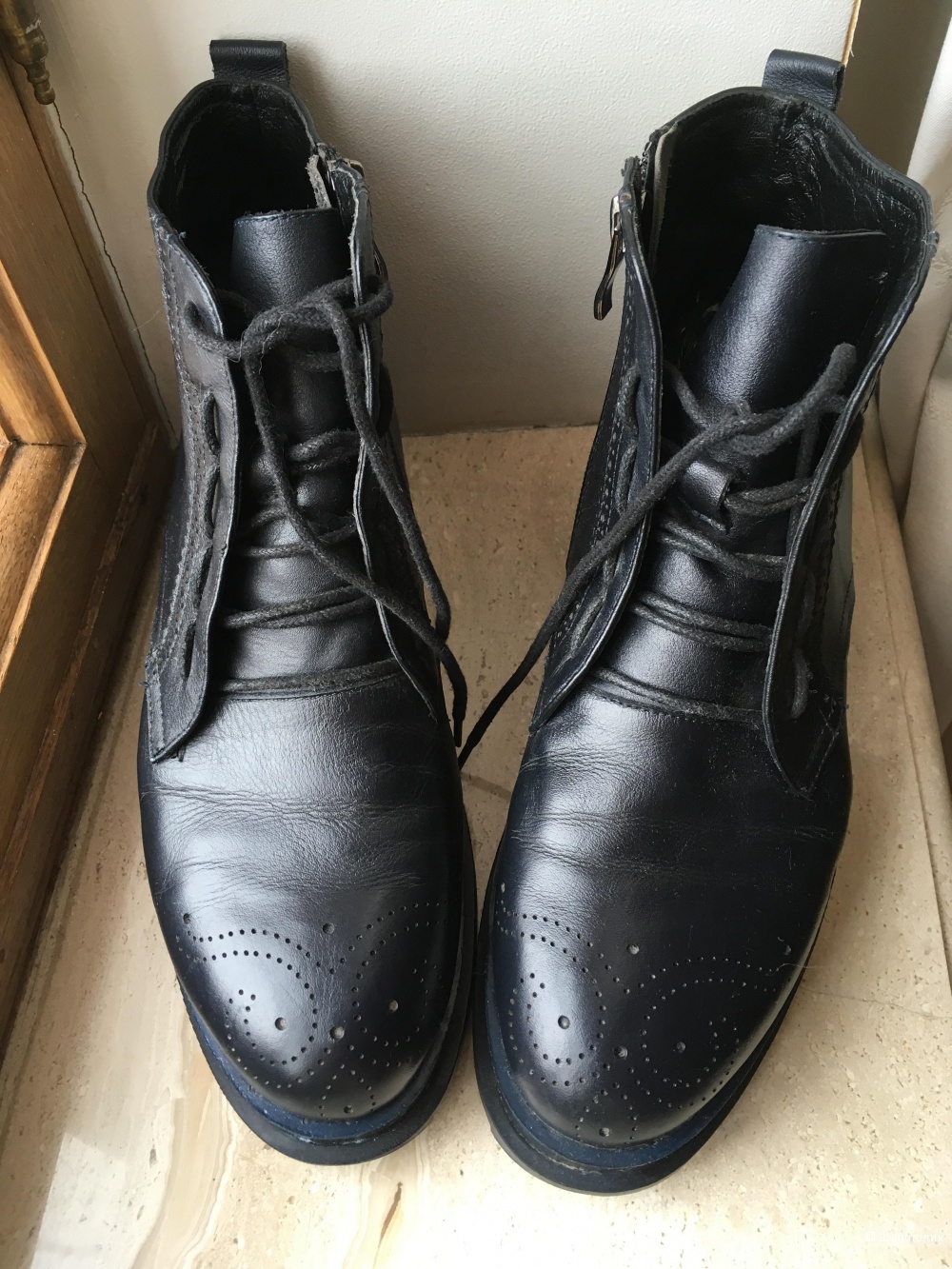 Кожаные ботинки Kiss Moon, 38 размер