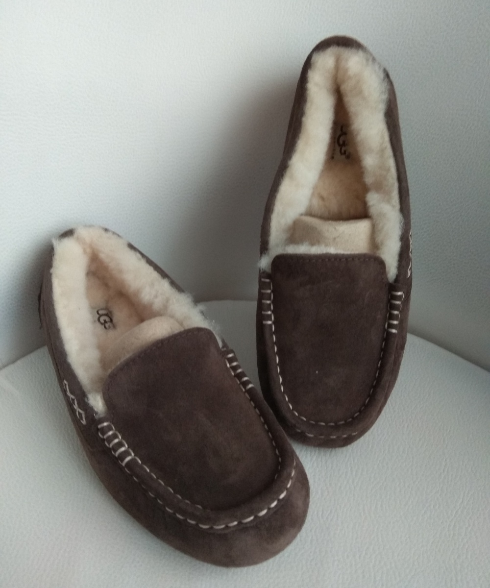 Мокасины UGG Ansley Chocolate, размер 37 = 24 см
