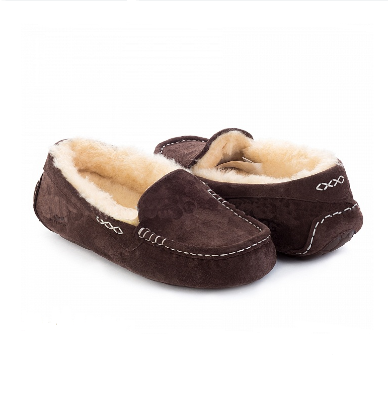 Мокасины UGG Ansley Chocolate, размер 37 = 24 см