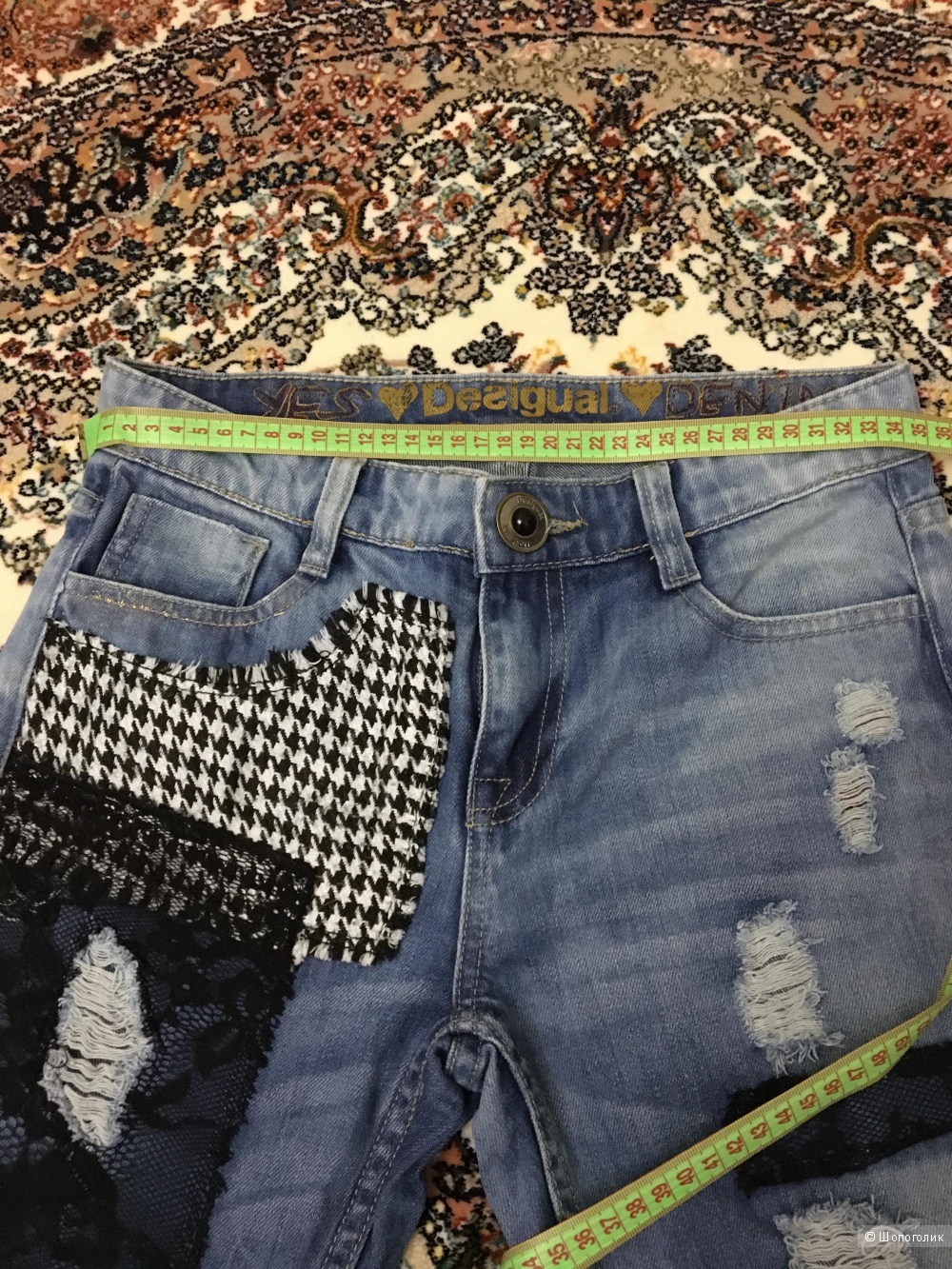 Джинсы Desigual, размер 24