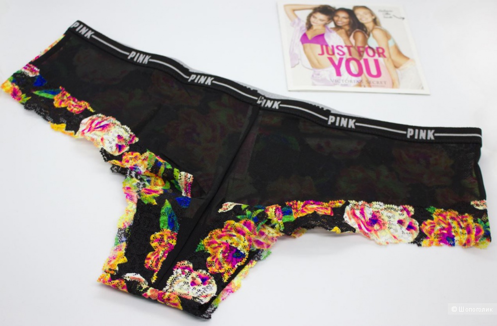 Трусики Pink от Victoria's Secret, размер M (ОБ до 104 см)