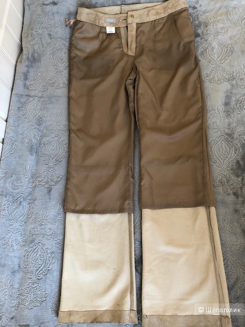 Замшевые брюки STEFANEL,38D,42IT,44Russ