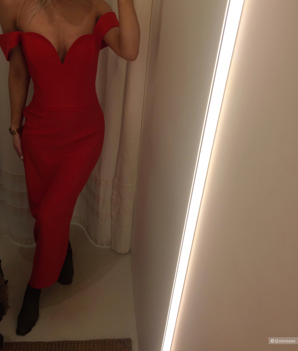 Красное платье, XS, шоурум