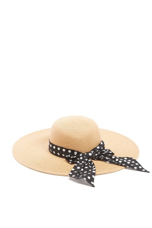 Пляжная шляпка Forever21 с широкими полями, размер S/M