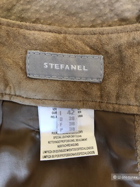 Замшевые брюки STEFANEL,38D,42IT,44Russ
