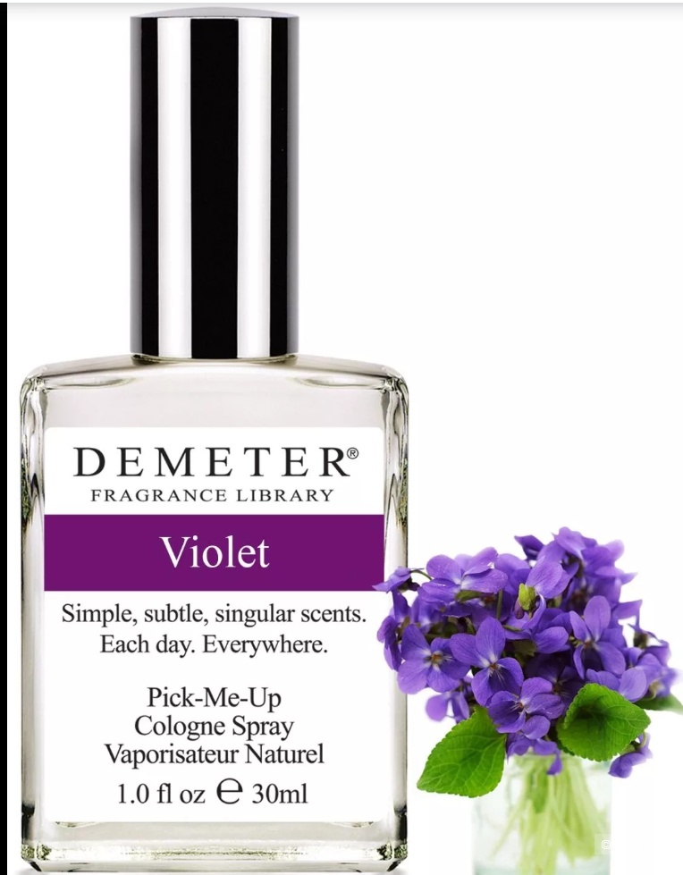 Одеколон-спрей Demeter Violet, 30  ml