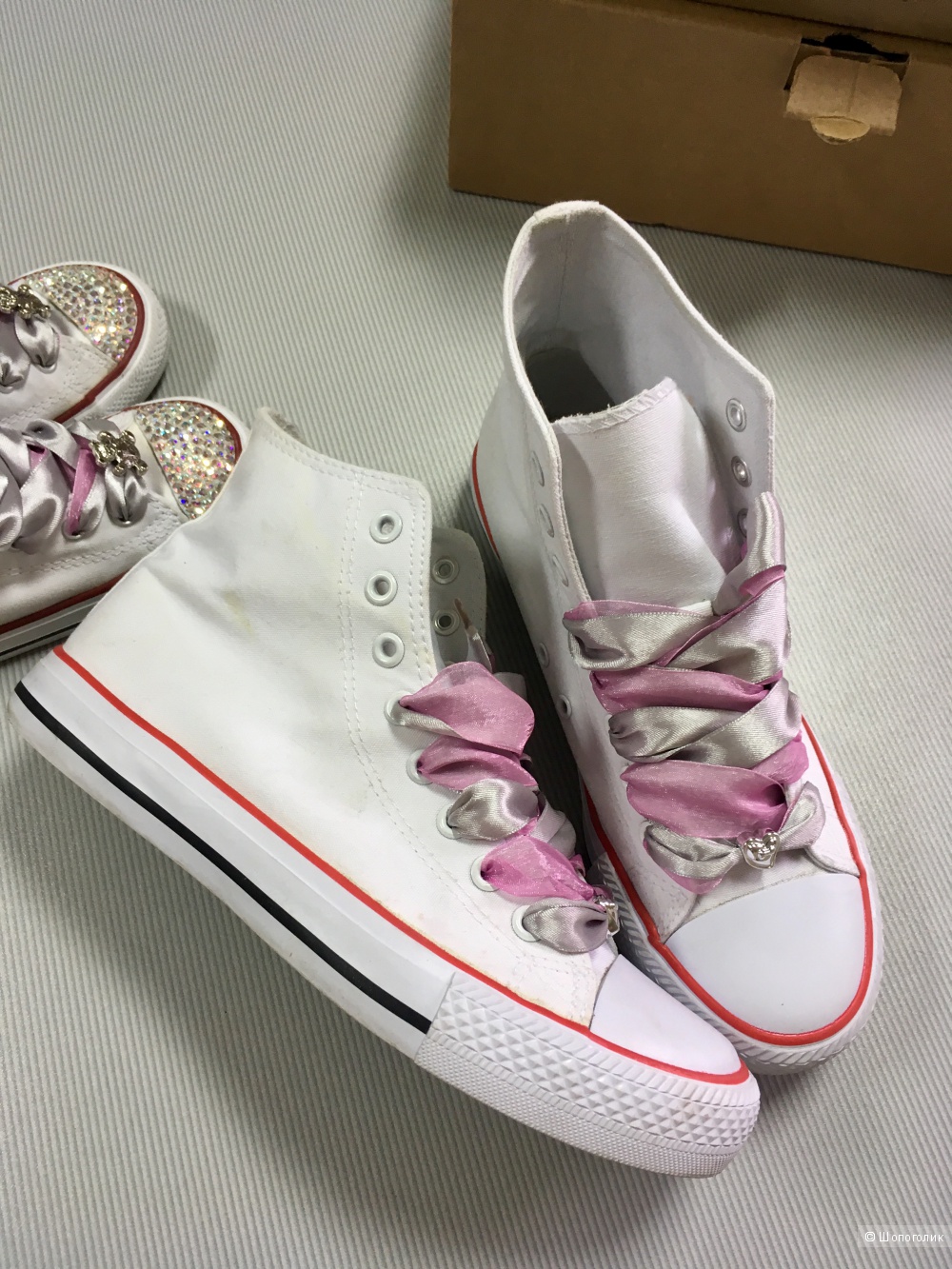 Сет из кед фэмили лук Converse All Star,  38 и 8 детский