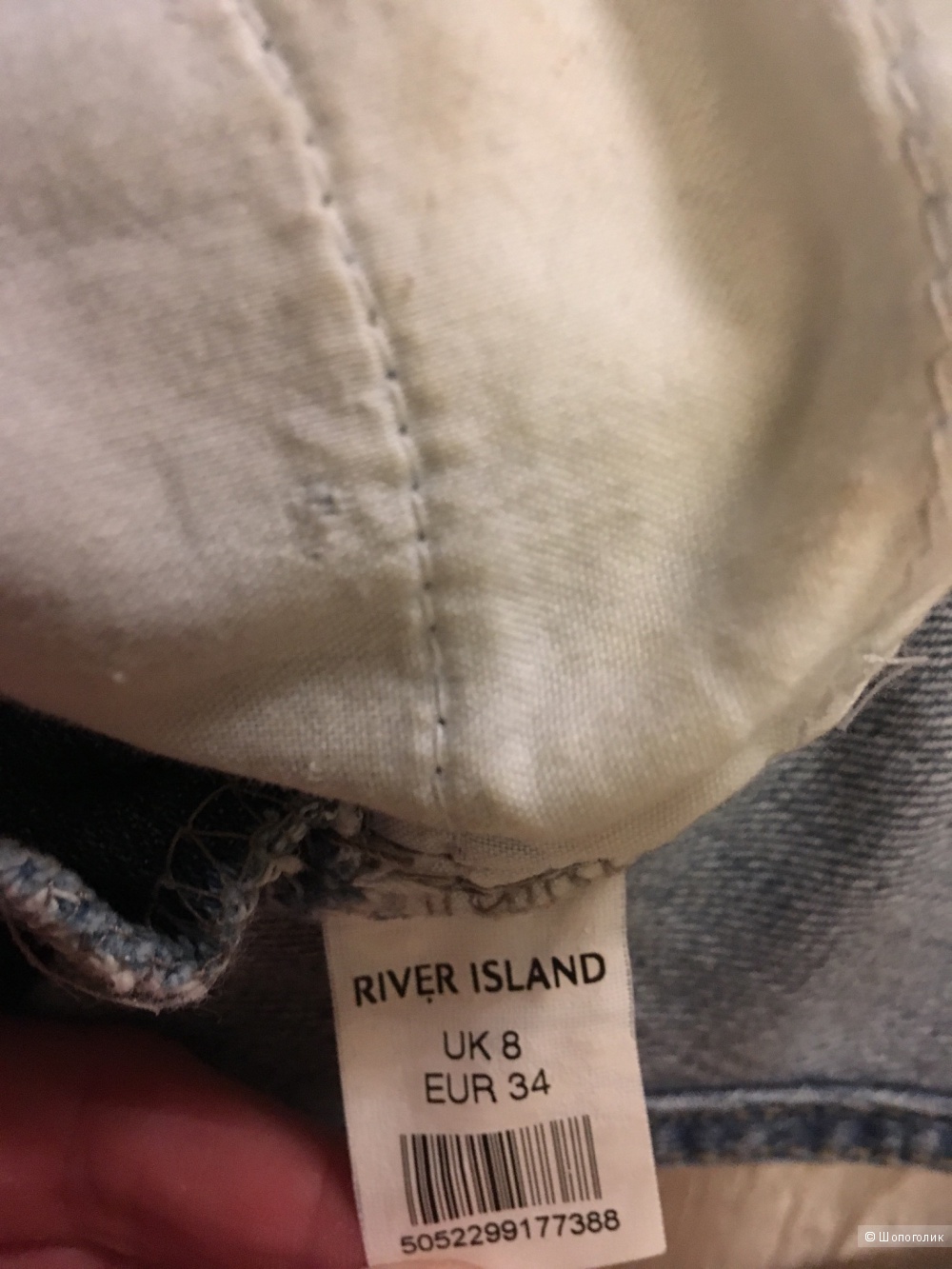 Джинсовый комбинезон River Island 44р