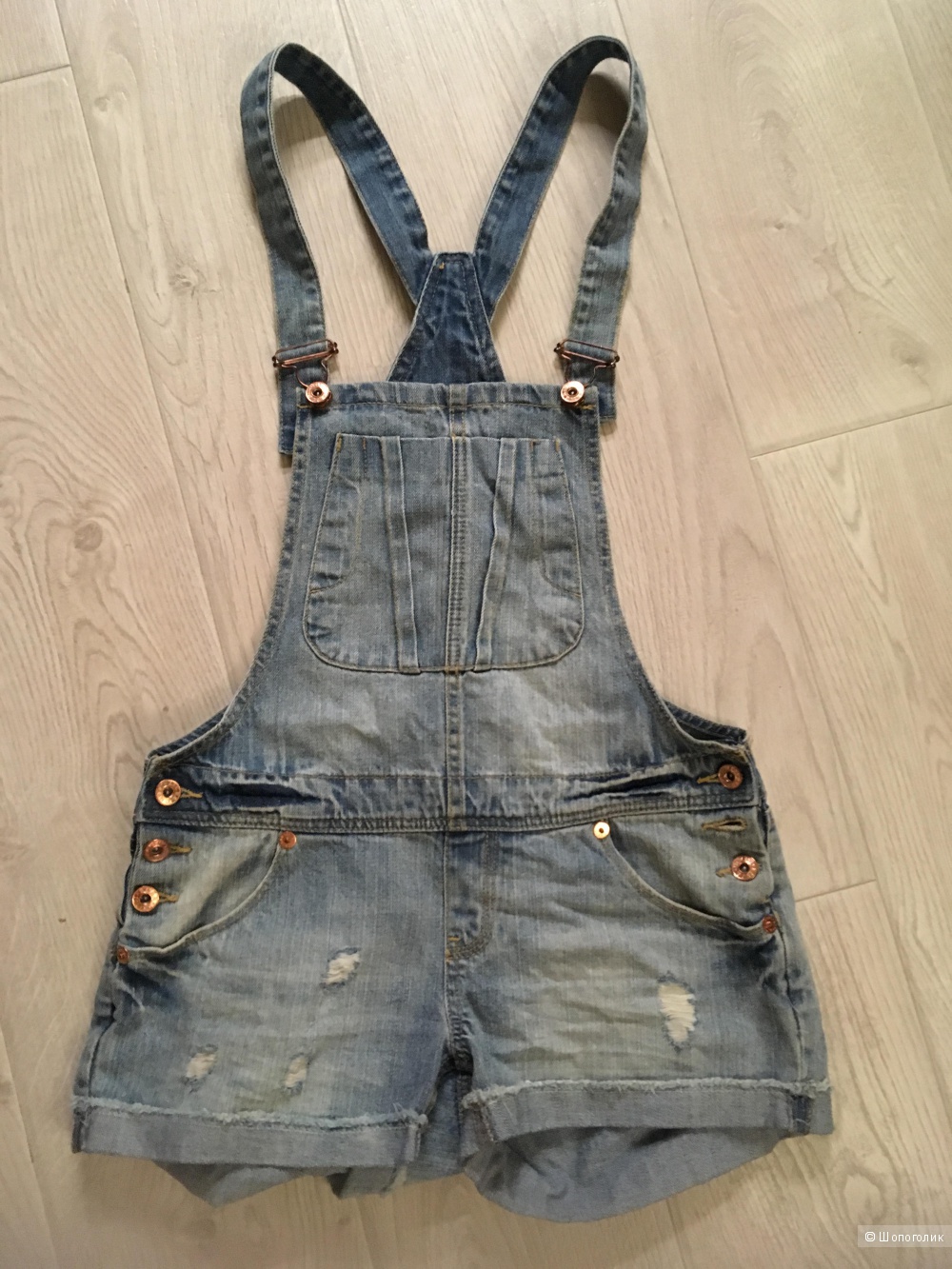 Джинсовый комбинезон River Island 44р
