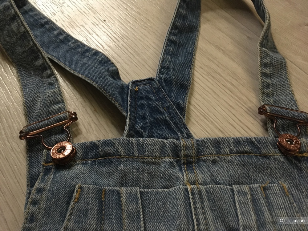 Джинсовый комбинезон River Island 44р
