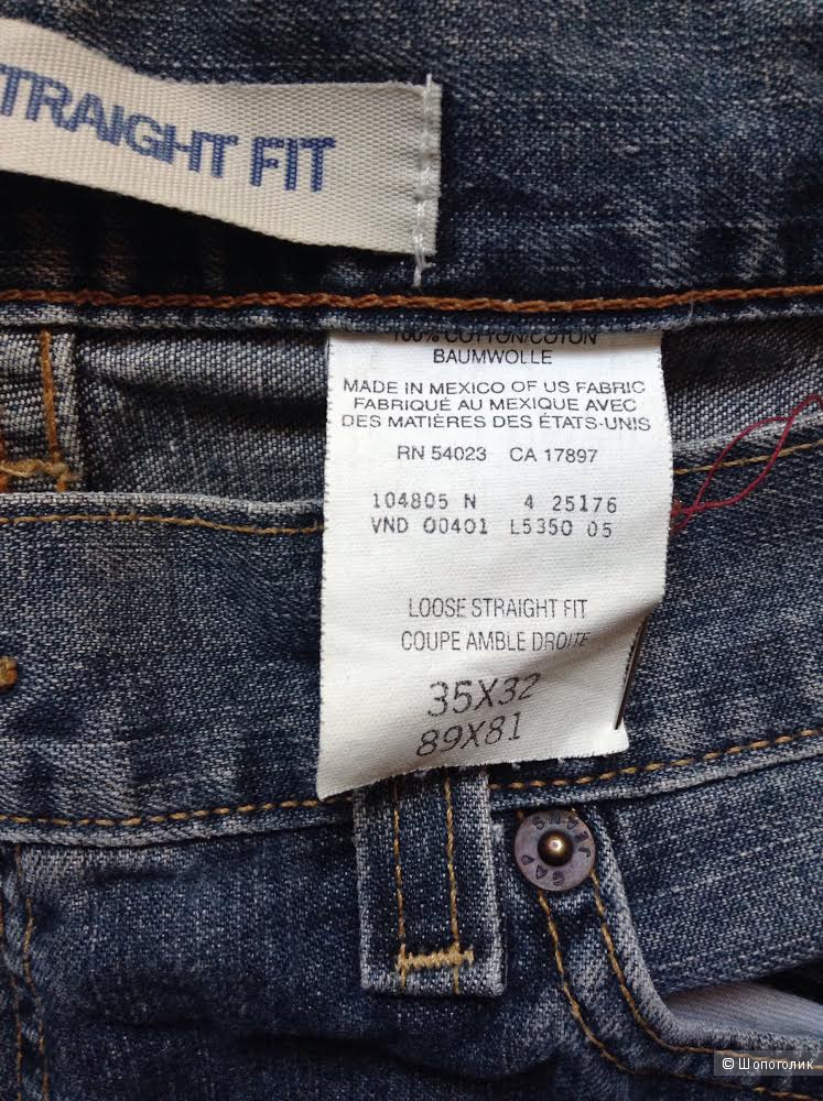 Мужские джинсы GAP, размер 35