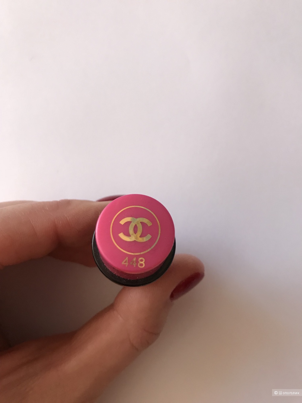 Помада увлажняющая Chanel Coco Rouge, 448.