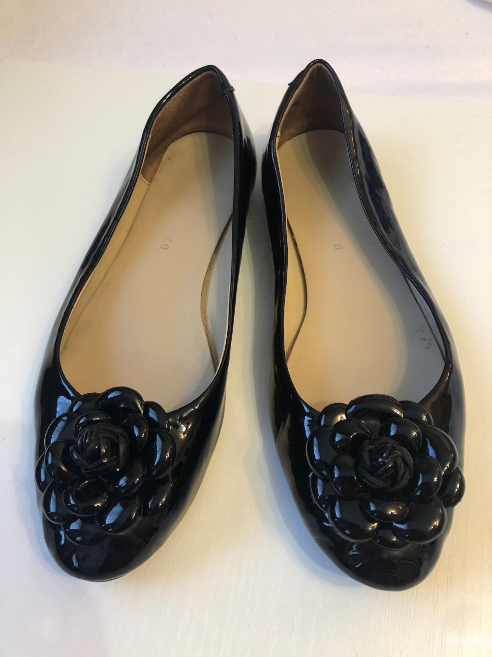 Кожаные балетки 39 - 40 р. 26 см