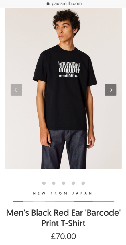 Футболка, Paul Smith jeans, L