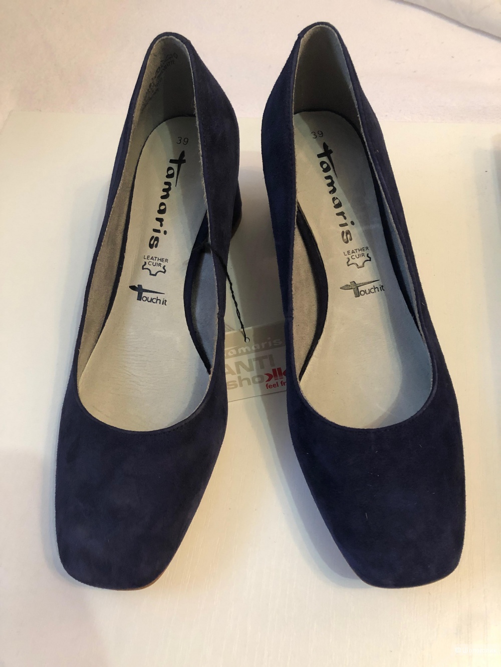 Замшевые туфли Tamaris 39 - 40 р. 26 см