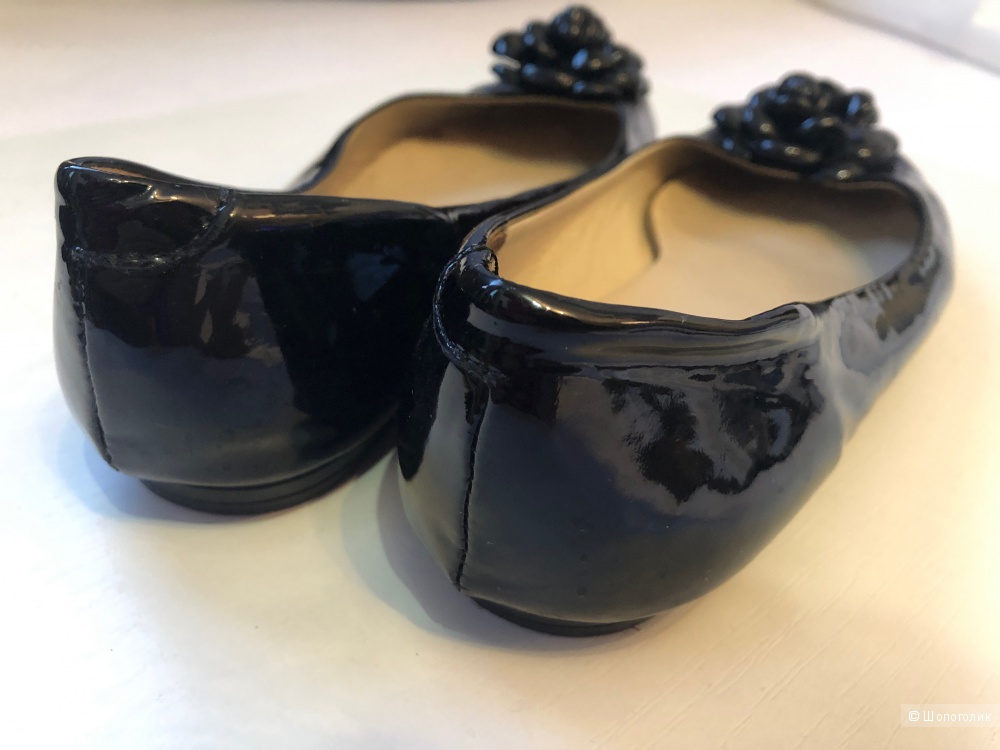 Кожаные балетки 39 - 40 р. 26 см