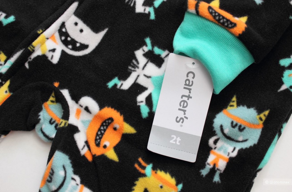 Флисовый комбинезон Carters, размер 2т ( 88 - 93 см)