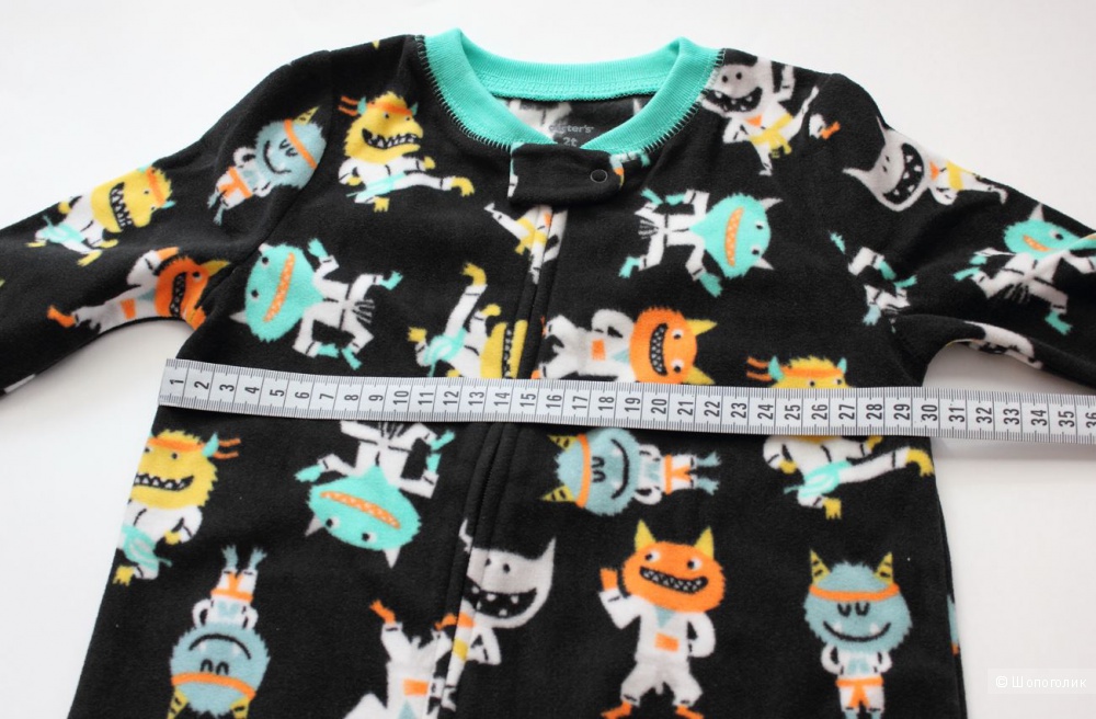 Флисовый комбинезон Carters, размер 2т ( 88 - 93 см)