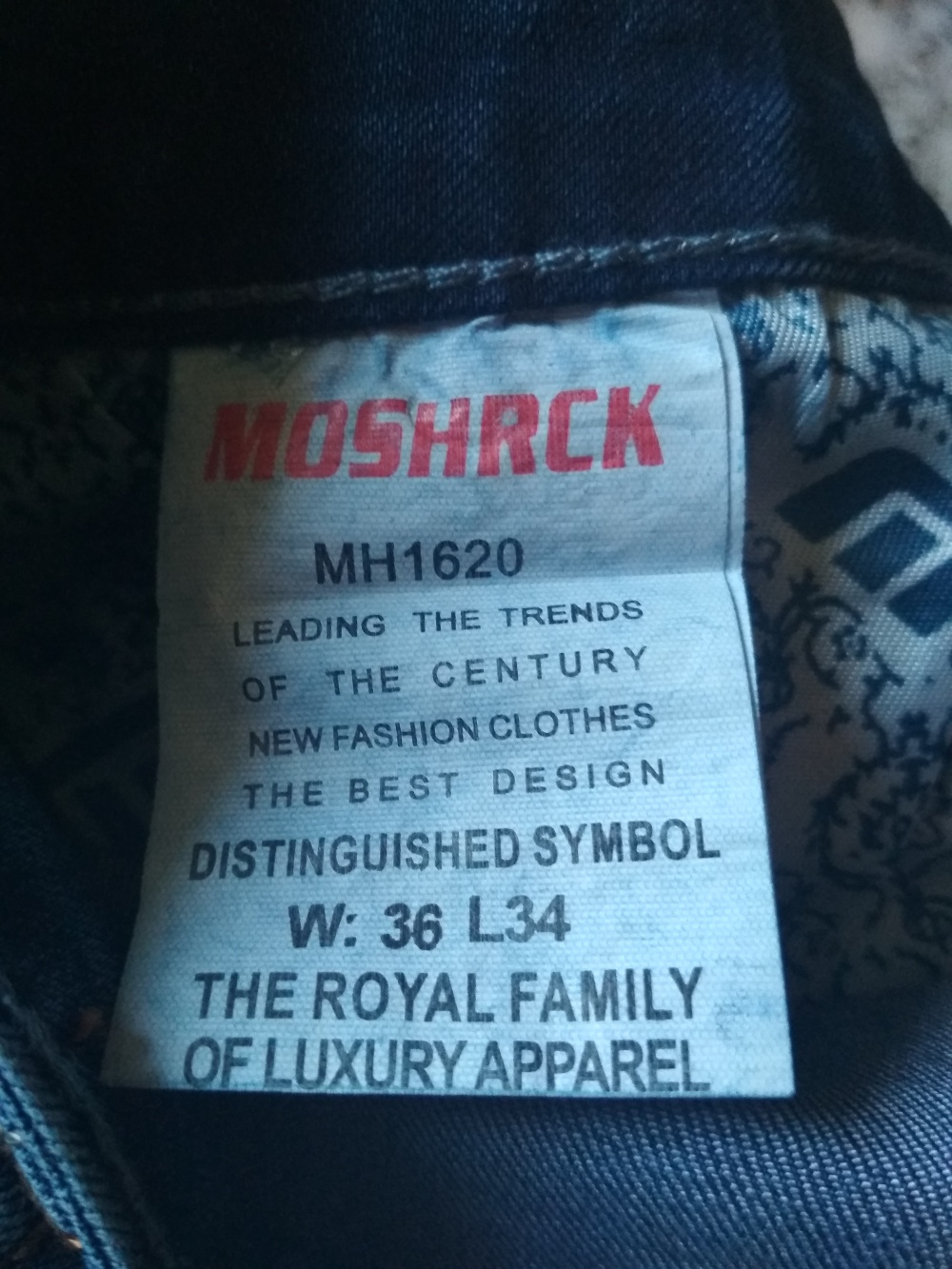 Джинсы Moshrck 36