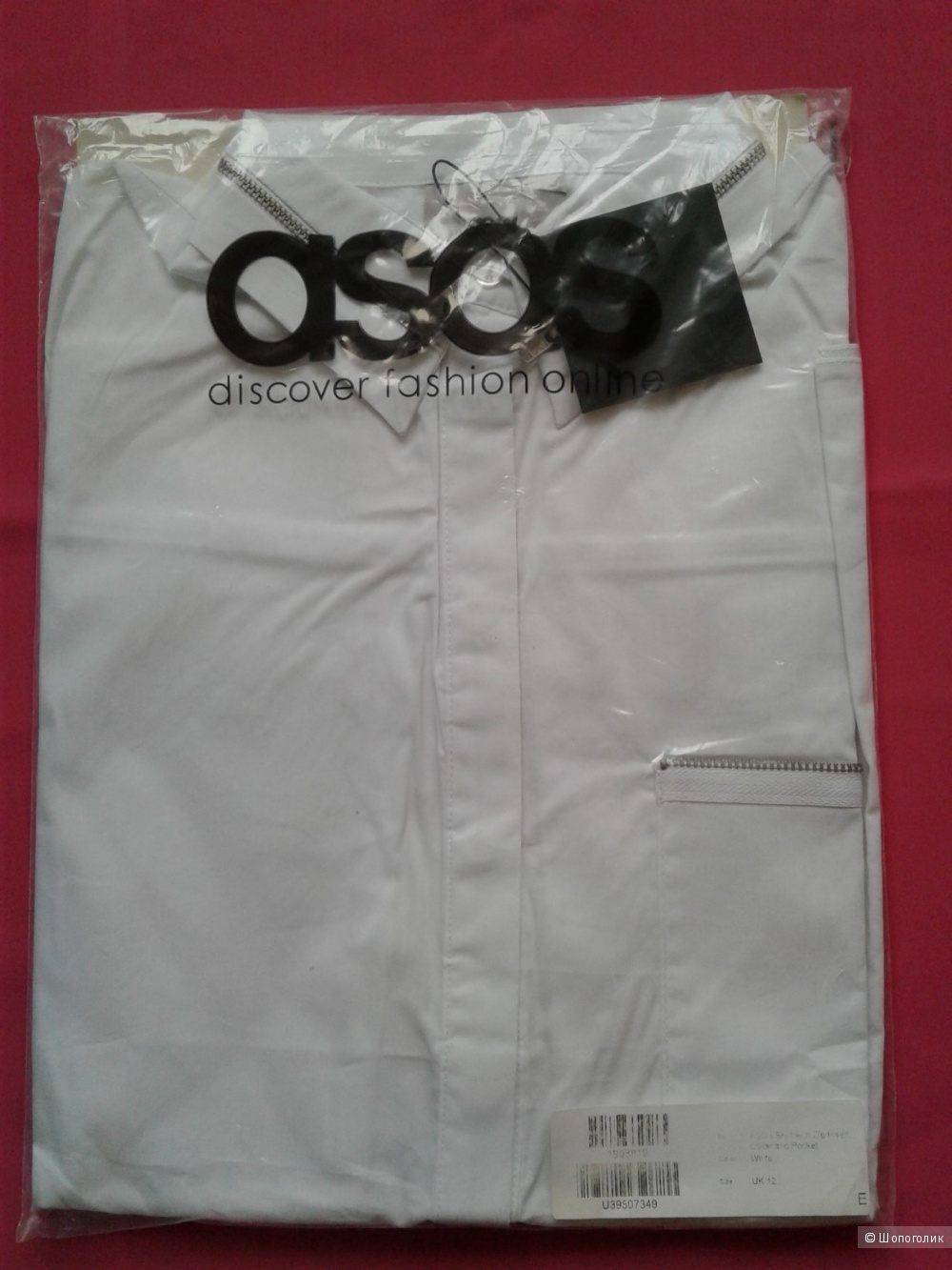 Рубашка ASOS размер UK12 EU40 US8