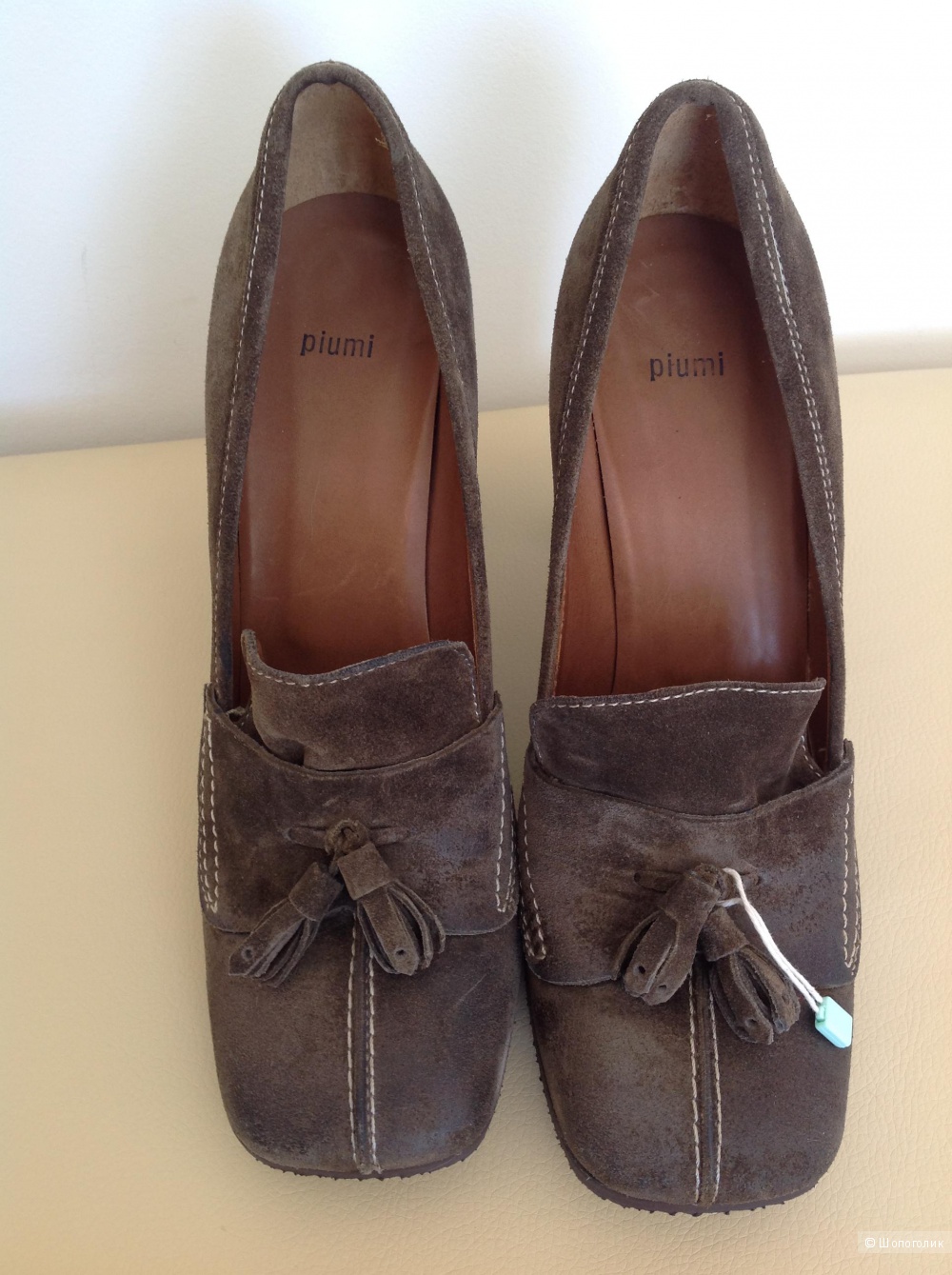 Туфли лоферы PIUMI, размер 40, на 39-40
