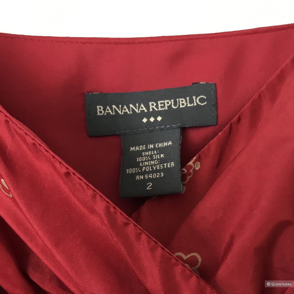 Шёлковый топ, Banana Republic, 2