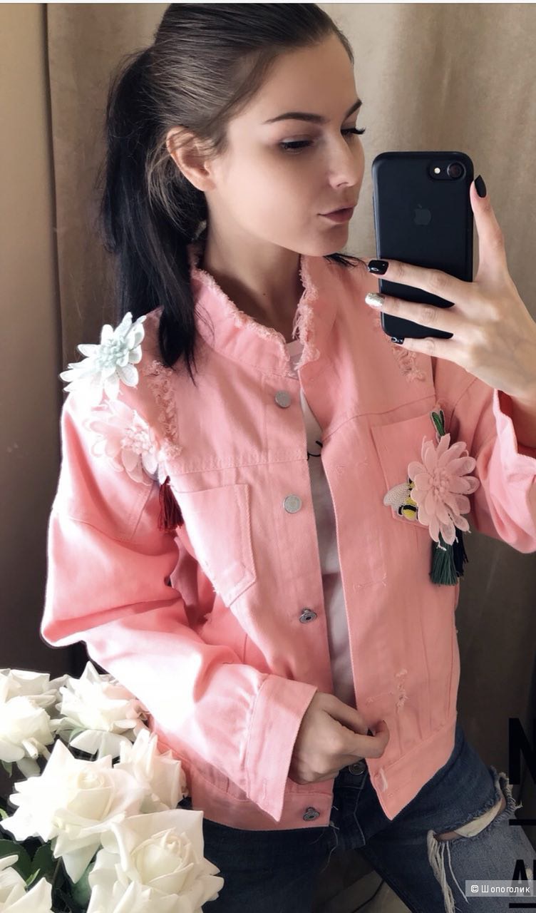 Джинсовая куртка, oversize