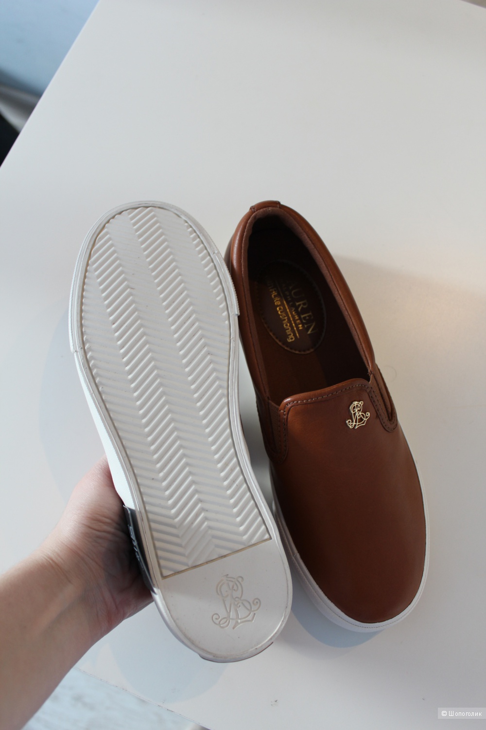 Слипоны Ralph Lauren 36,5-37