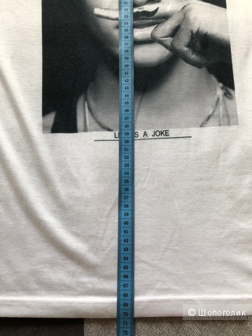 Футболка, Rihanna mustache, 44-48