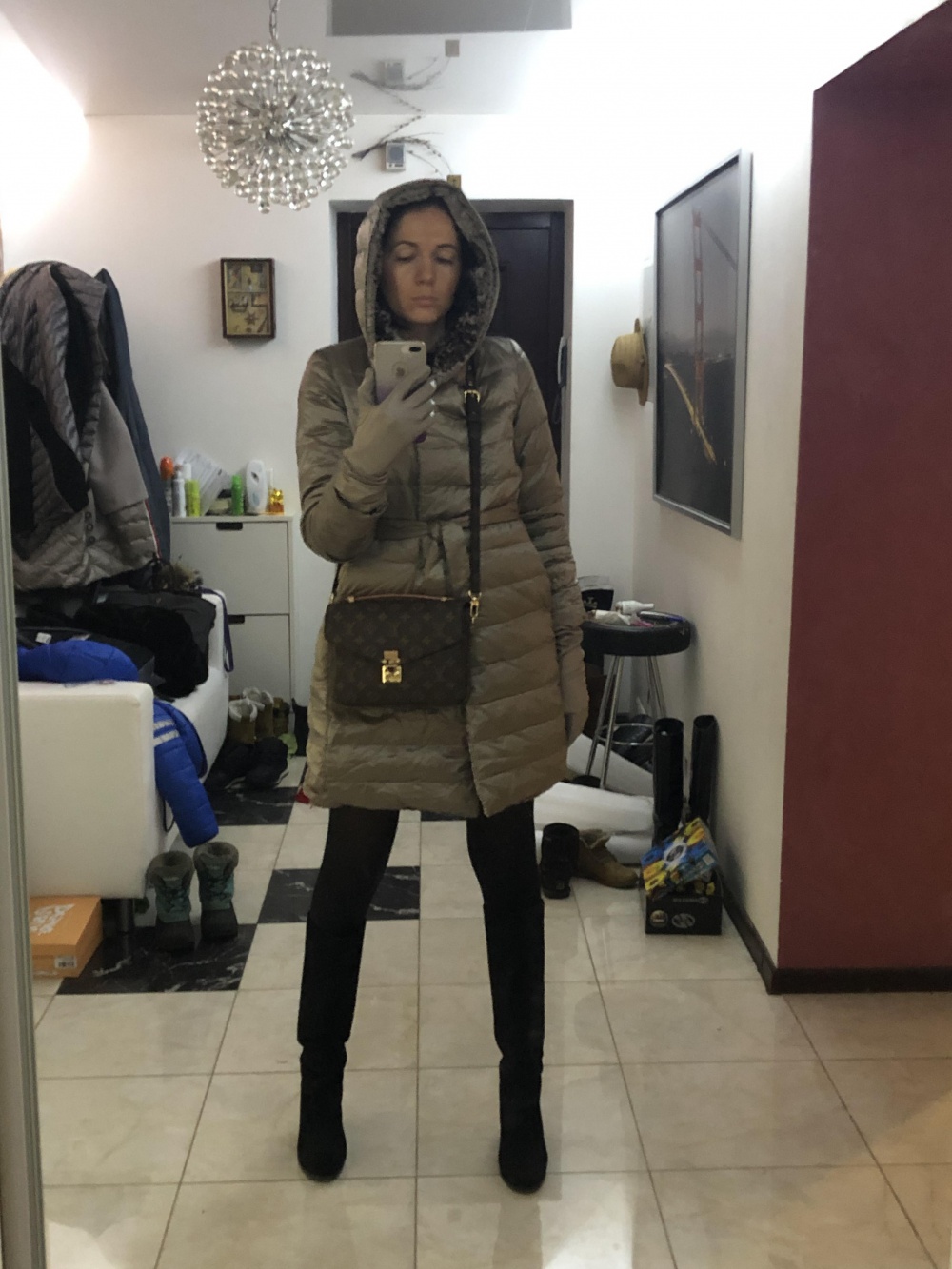 Пальто / пуховик Max Mara размер М