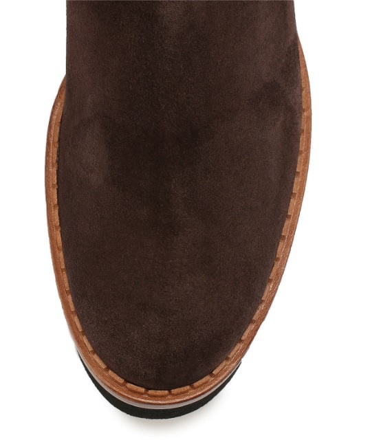 TODS замшевые демисезонные сапоги р.38.5