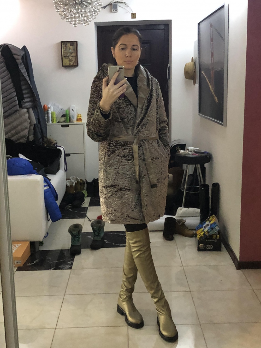 Пальто / пуховик Max Mara размер М