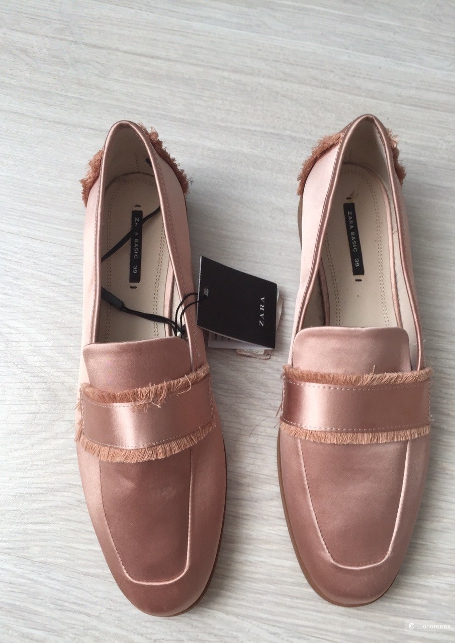 Zara лоферы, размер 39