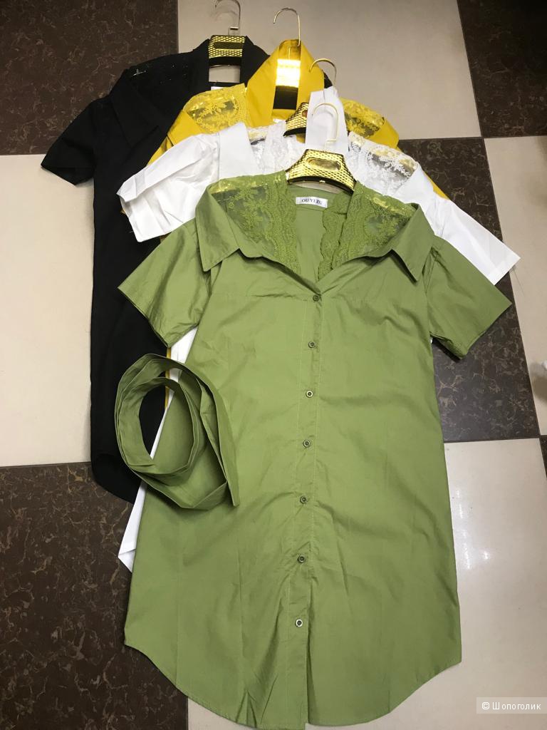 Платье рубашка Gipur, one size