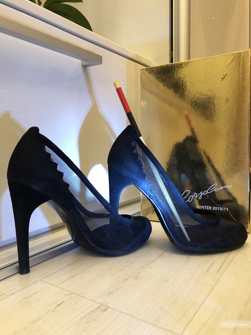 Туфли CORSOCOMO кожа/вуаль размер 36 - 36,5