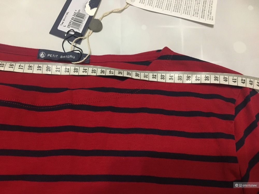 Футболка PETIT BATEAU, размер L, на рос. 50