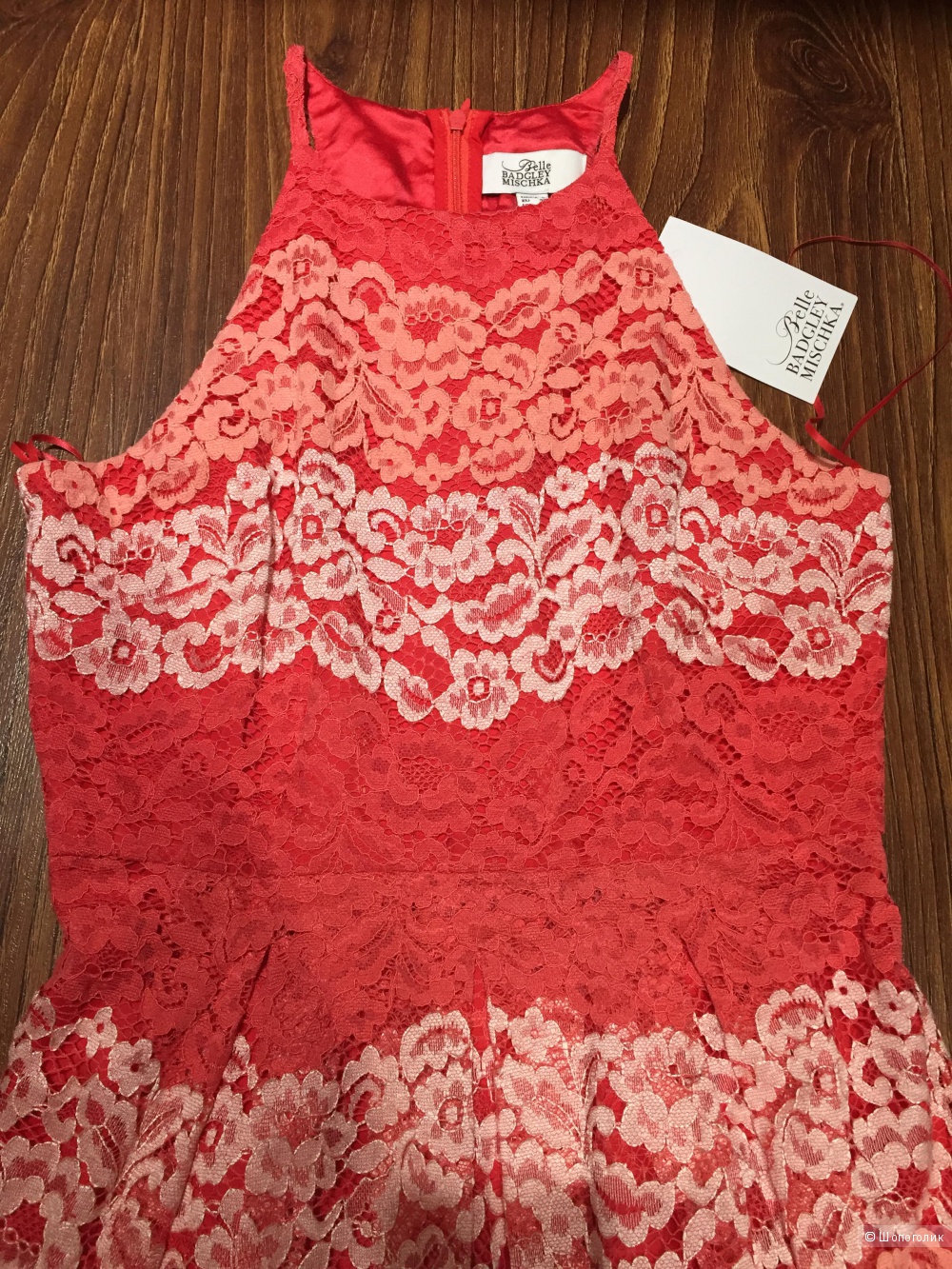 Badgley Mischka платье. р.46