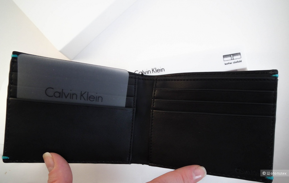 Мужской кошелек (портмоне) Calvin Klein бифолд
