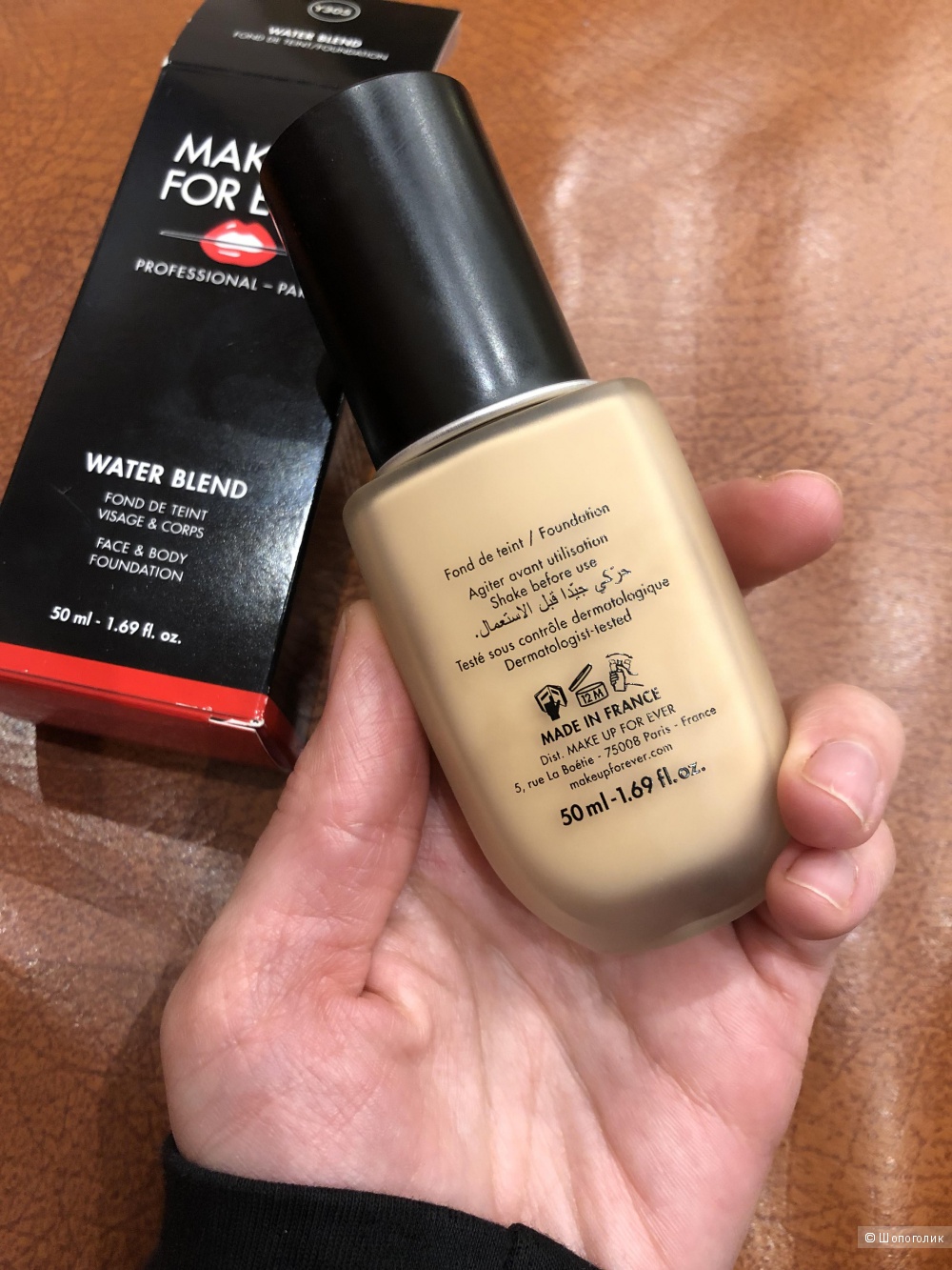 Make up for ever EVERWATER BLEND FOUNDATION Тональное средство для лица и тела