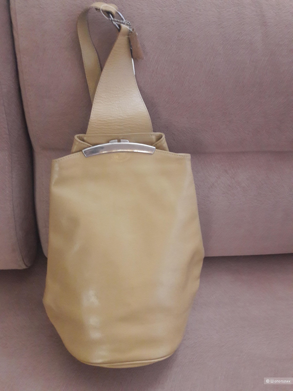 Кожаный рюкзак Pierre Cardin