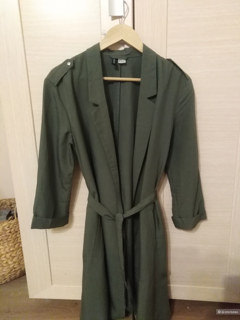 Тренч H&M размер 38