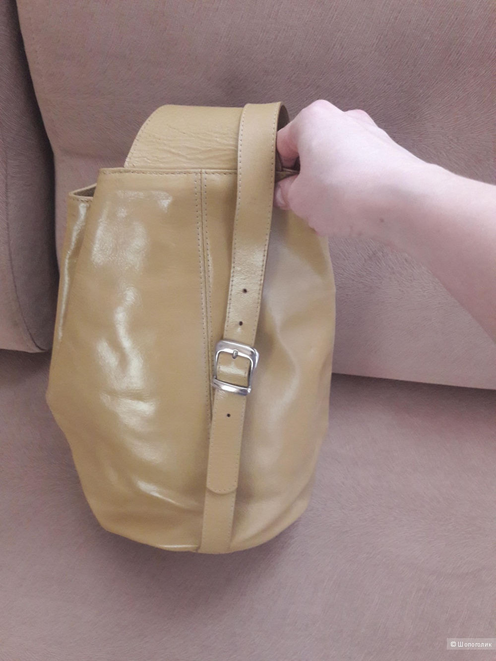 Кожаный рюкзак Pierre Cardin