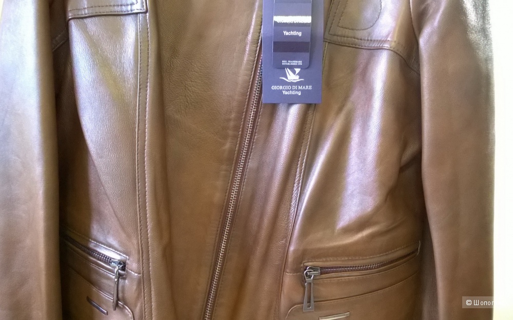 Кожаная куртка Giorgio di Mare 48-50 размер