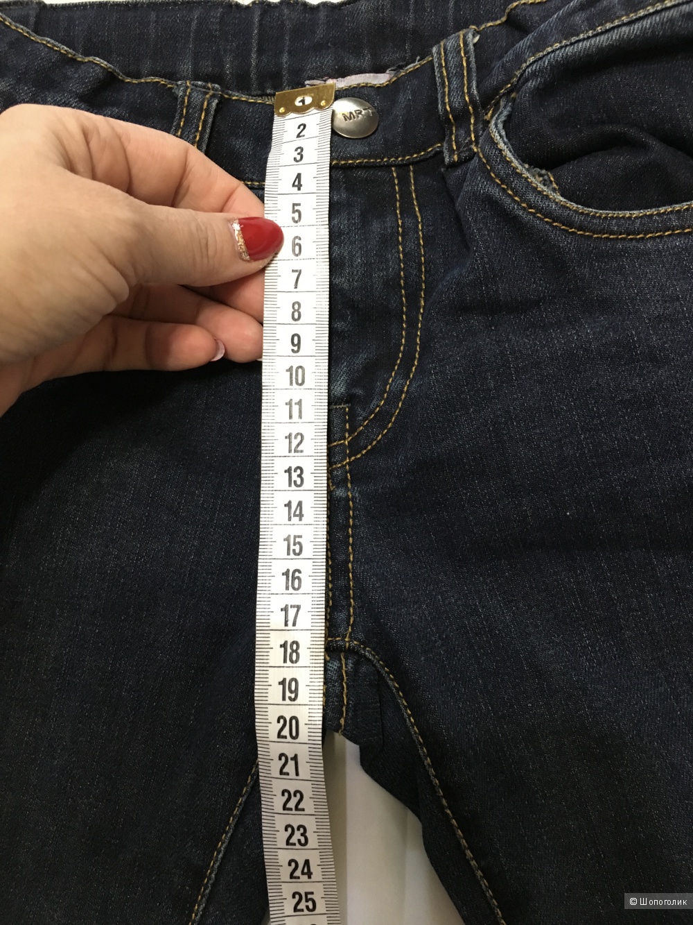 Детские джинсы MIRTILLO, размер 6. Большемерят